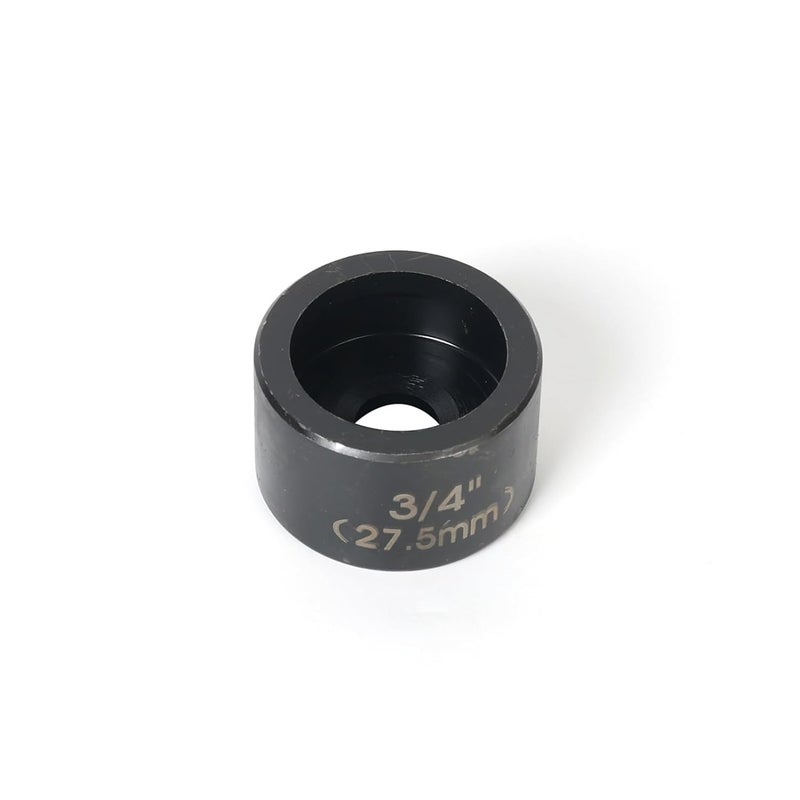 ZUVER 3/4" (27.5mm) Conduit Punch and Die Black Oxide Finish, Work with KO Tools Hydraulic Knockout Driver 7/16"-20UN Thread - Image 2
